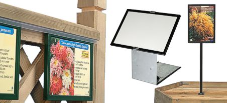 Green Magic POS holders for garden retail