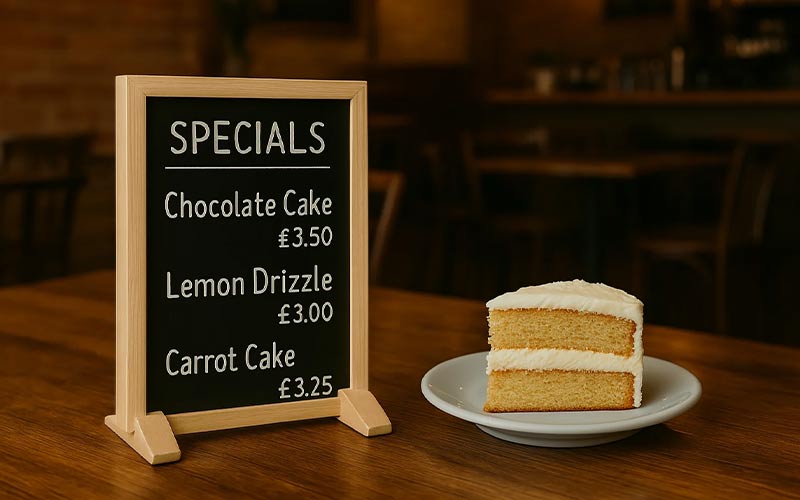 Poster frame made from wood - our Woodline range is available with many fixing options.