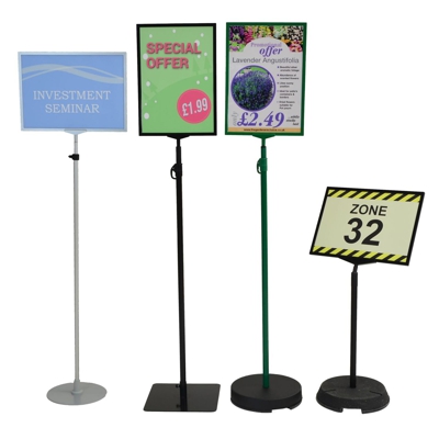 Spares for Floor standing sign holders 