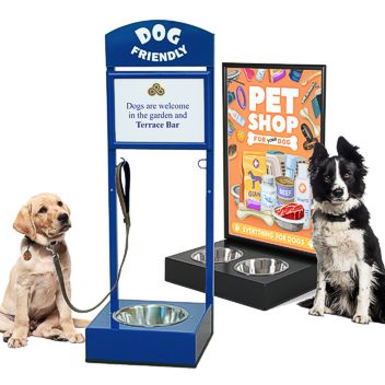 Dog bowl stands