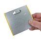 Small adhesive backing plate