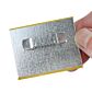 Small adhesive hanging plate 40x80mm