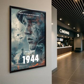 30x40 black poster frames