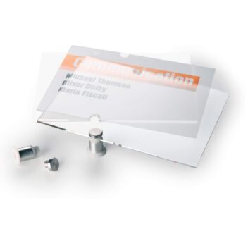 Acrylic office door sign - what's in the box