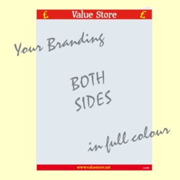 Custom printed poster holders