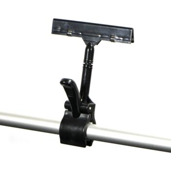 Black clamp on card gripper
