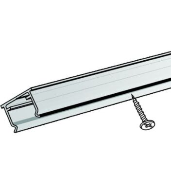 Grip strip U-channel fixing