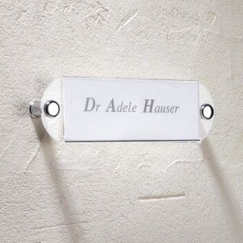 clear acrylic door signs