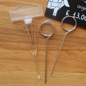 Stick-in price holders