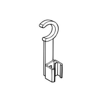 Swivel tube clip