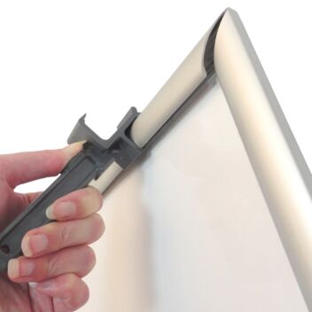 Tamper proof snap frames
