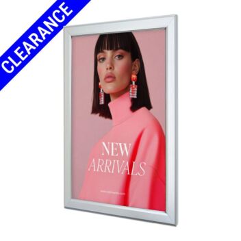Flat fronted snap frames on Clearance