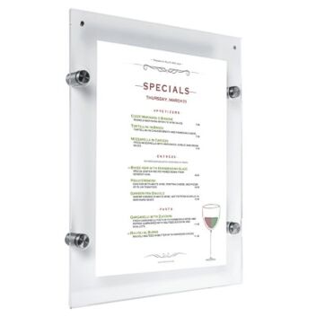  Acrylic Picture frame Stand-off wall mounted