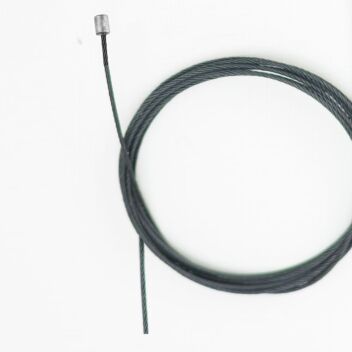 Black terminated cable 2m