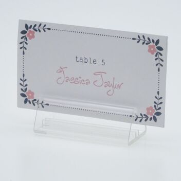 Menu card holder base