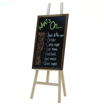 Blackboard and easel - large