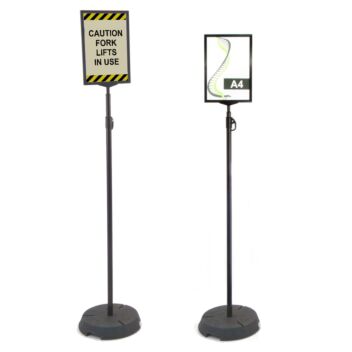 Spare parts for floor standing sign holders A5 A4 A3