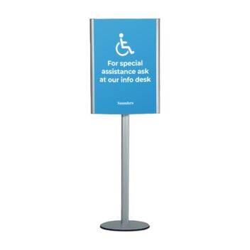 InfoCurve poster display unit