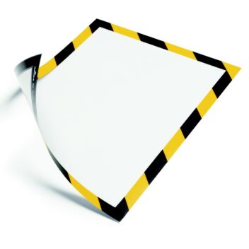 A4 Magnetic warning and safety sign holder