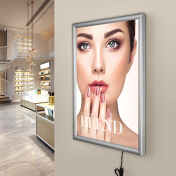 LED light box - slim poster lightbox