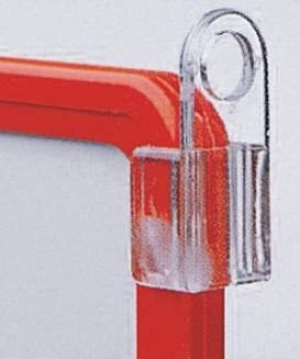 Suspension clip for slim frames