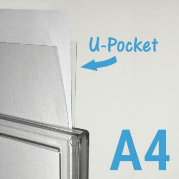 A4 U-pocket for Slim Frames
